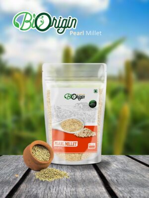 BIORIGIN 100% NATURAL PEARL MILLET (BAJRA) IN POUCH, 500gms