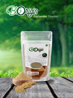 BIORIGIN CORIANDER [DHANIYA] POWDER IN POUCH, 100gms