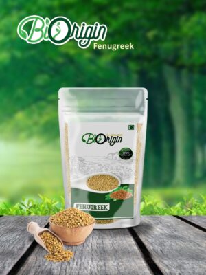 BIORIGIN FENUGREEK [METHI] IN POUCH, 100gms