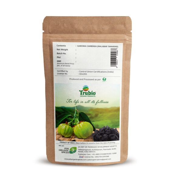 TRUBIO ORGANIC GARCINIA WHOLE IN POUCH 200gms - Image 2