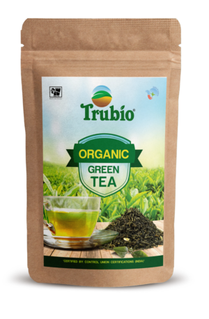 TRUBIO ORGANIC GREEN TEA IN POUCH 200gms