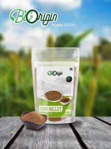 BIORIGIN KODO MILLET (VARAGU RICE) IN POUCH, 500gms