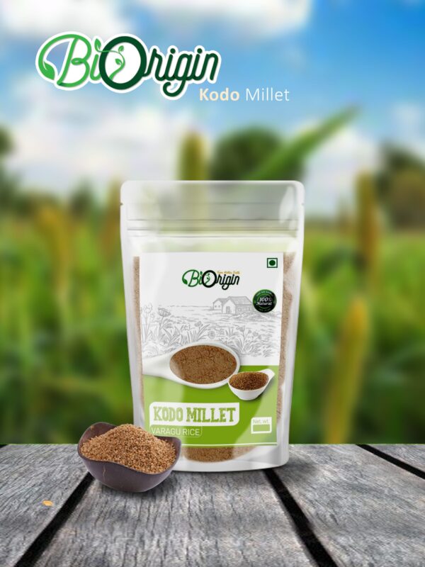 BIORIGIN KODO MILLET (VARAGU RICE) IN POUCH, 500gms
