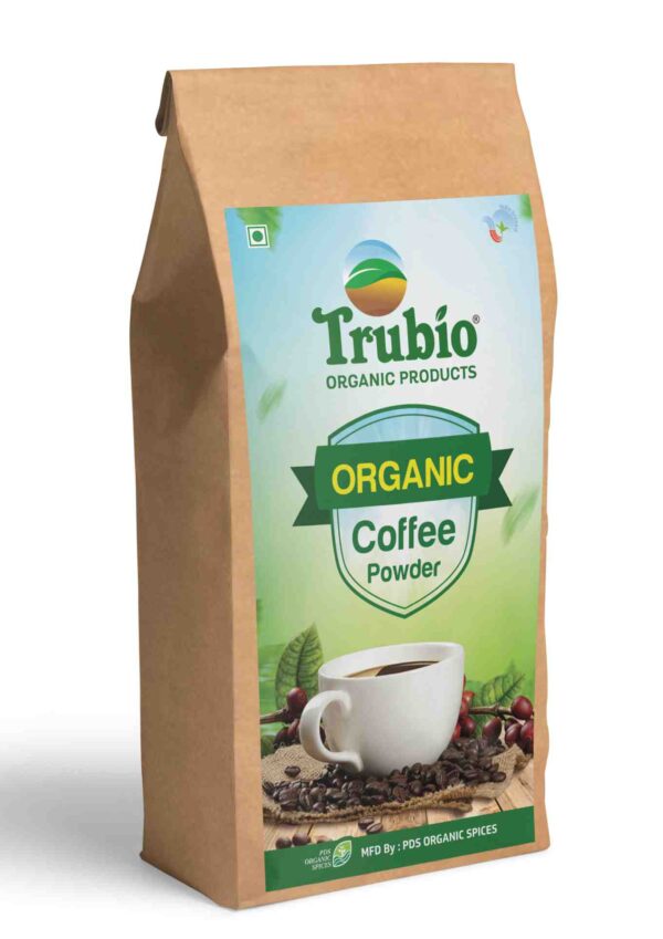 TRUBIO ORGANIC COFFEE POWDER IN POUCH 100gms