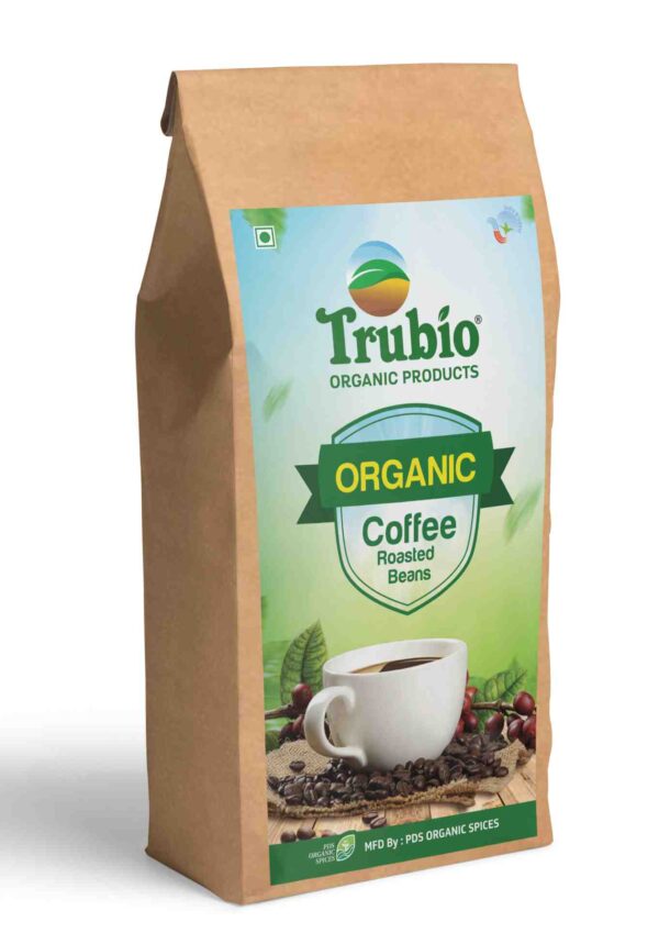 TRUBIO ORGANIC ROASTED COFFEE BEAN IN POUCH 250gms