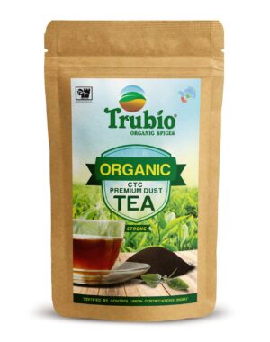 TRUBIO ORGANIC CTC DUST TEA IN POUCH 250gms