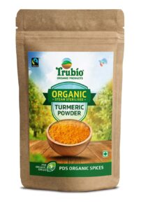 TRUBIO FAIRTRADE ORGANIC TURMERIC POWDER IN POUCH 250gms