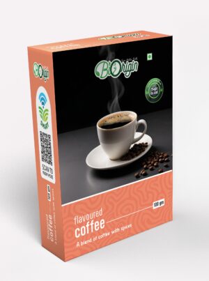BIORIGIN 100% NATURAL FLAVORED COFFEE 100gms
