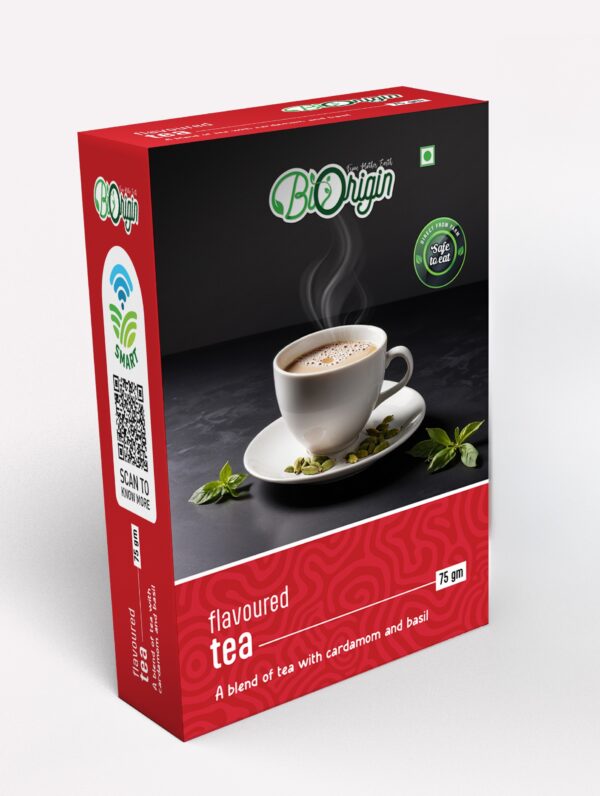 BIORIGIN 100% NATURAL FLAVORED TEA 75gms
