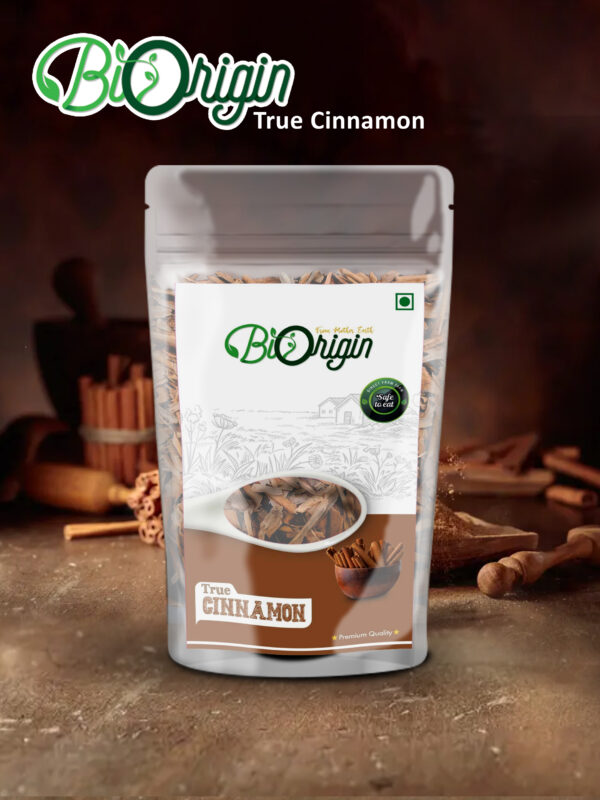 BIORIGIN 100% NATURAL CINNAMON BARK 100gms
